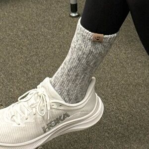 White Athletic Sneakers - Classic Low-Top